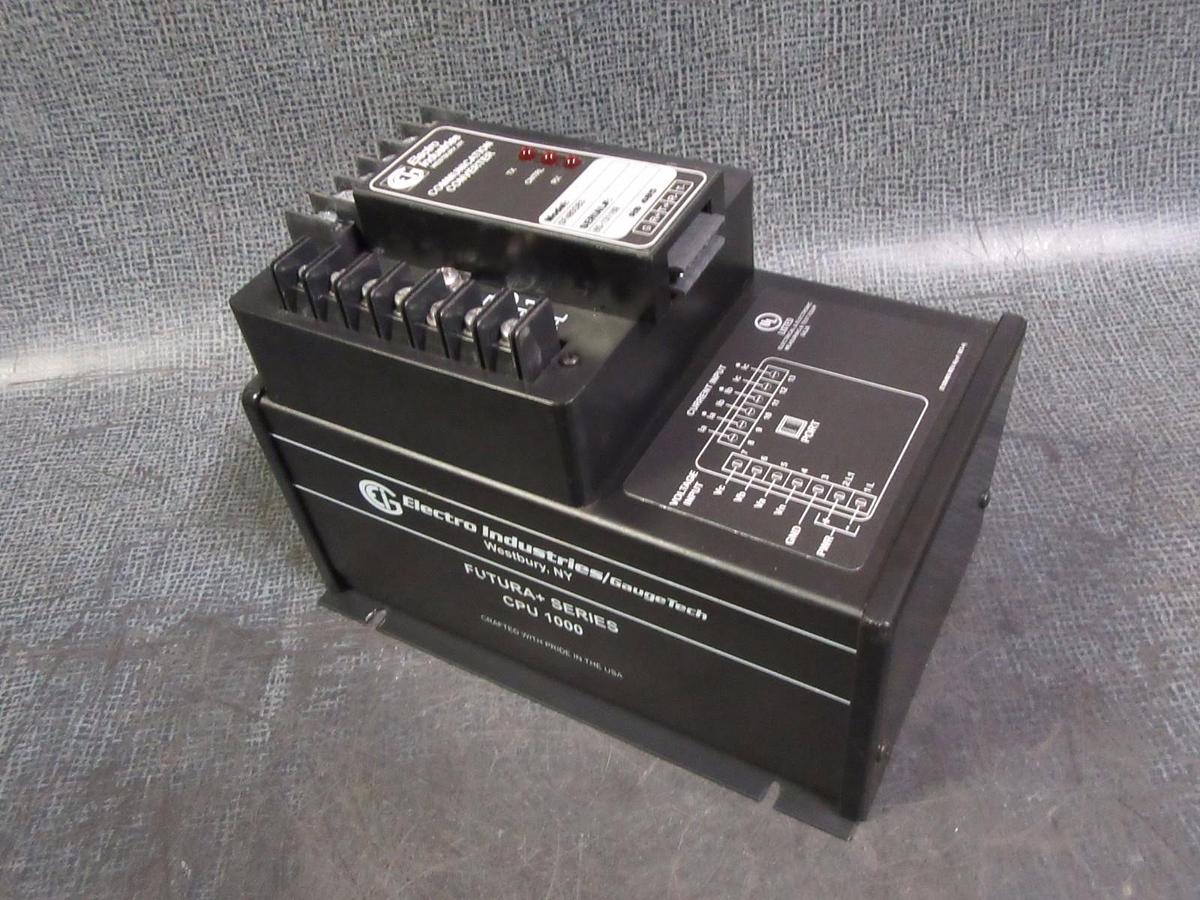 Used ELECTRO INDUSTRIES FUTURA + SERIES CPU1000 MULTIFUNCTION POWER 600/5A
