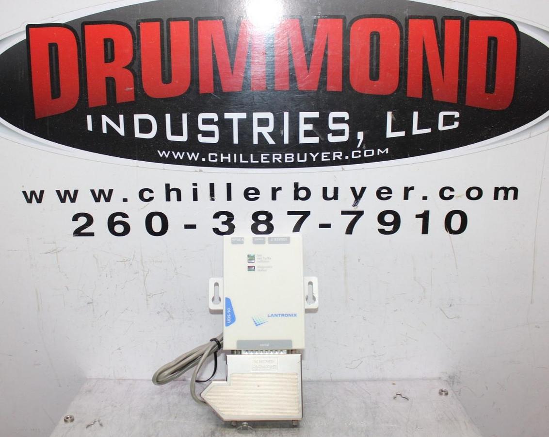 Used LANTRONIX SINGLE PORT SERVER TERMINAL MODEM UDS-10-IAP REV. A14 9-30 VDC