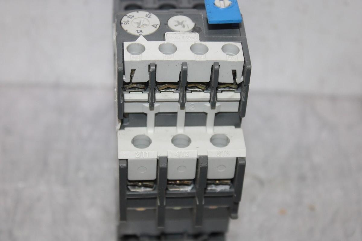 Used ABB THERMAL OVERLOAD RELAY TA25-DU 600 VOLT 10 AMP 3-POLE **WARRANTY**