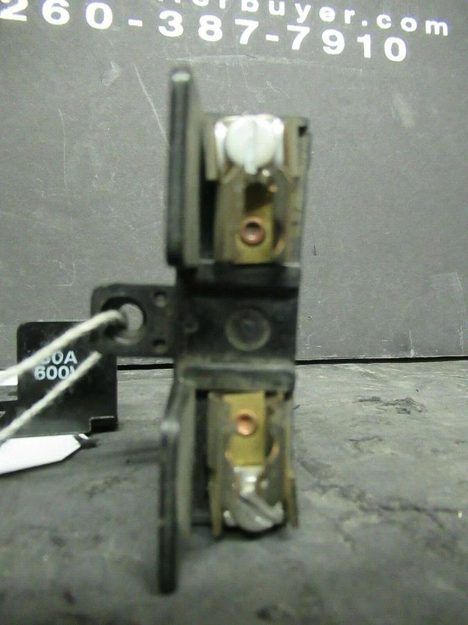 Used LOT OF 3 BUSS BUSSMANN FUSE HOLDERS 3743 FOR 30 AMP 600 V FUSES **WARRANTY**