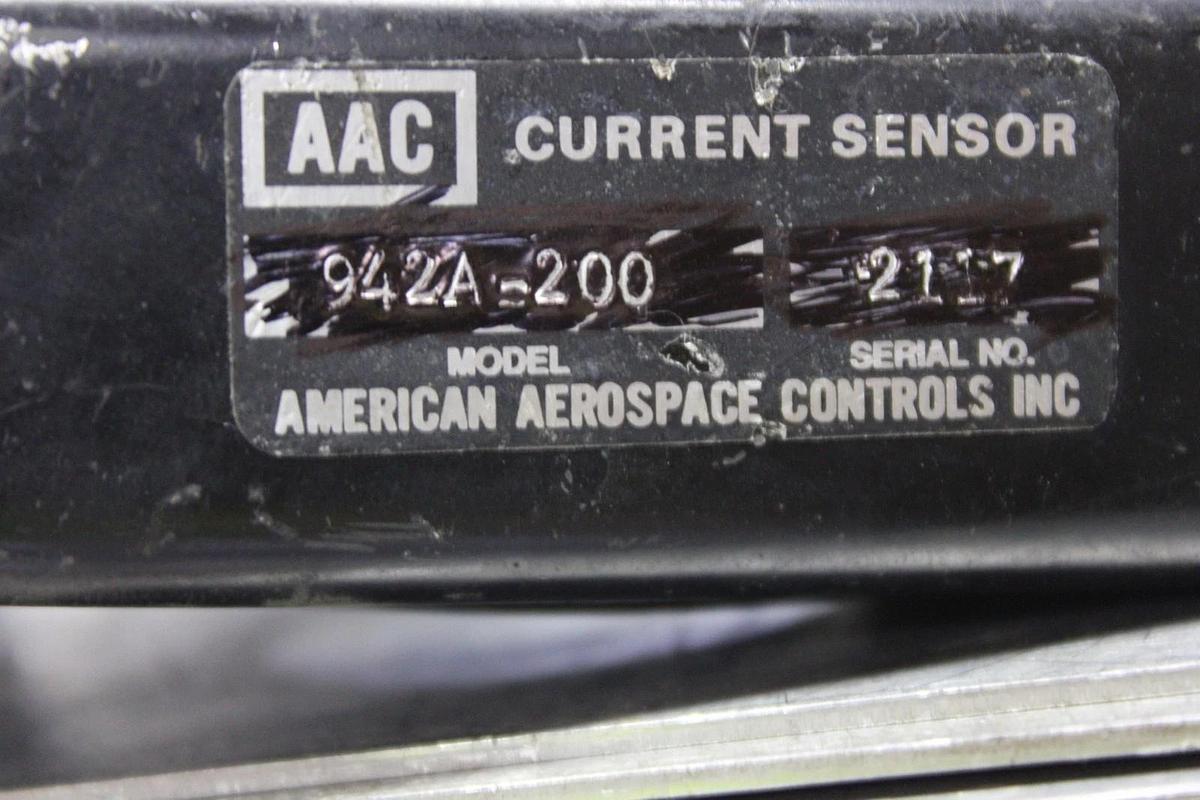 Used AAC CURRENT SENSOR 942A-200 **WARRANTY INCLUDED**