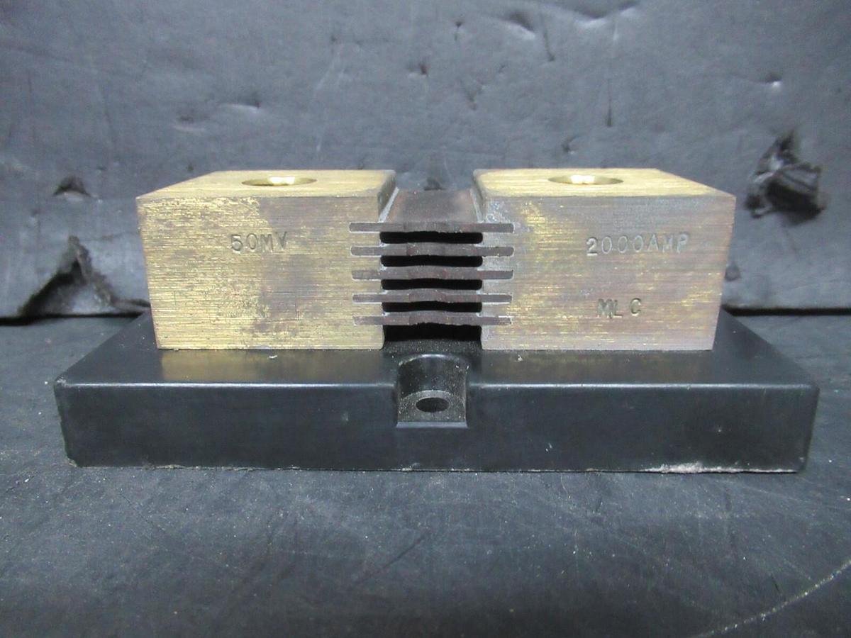 Used EMARO SHUNT 2000 AMP 50 MV MLC
