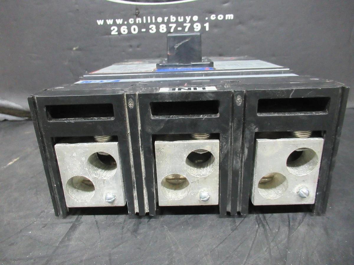 Used 600 AMP EATON CIRCUIT BREAKER LH36F600E 600 VAC 3-POLE 50/60 HZ **WARRANTY**