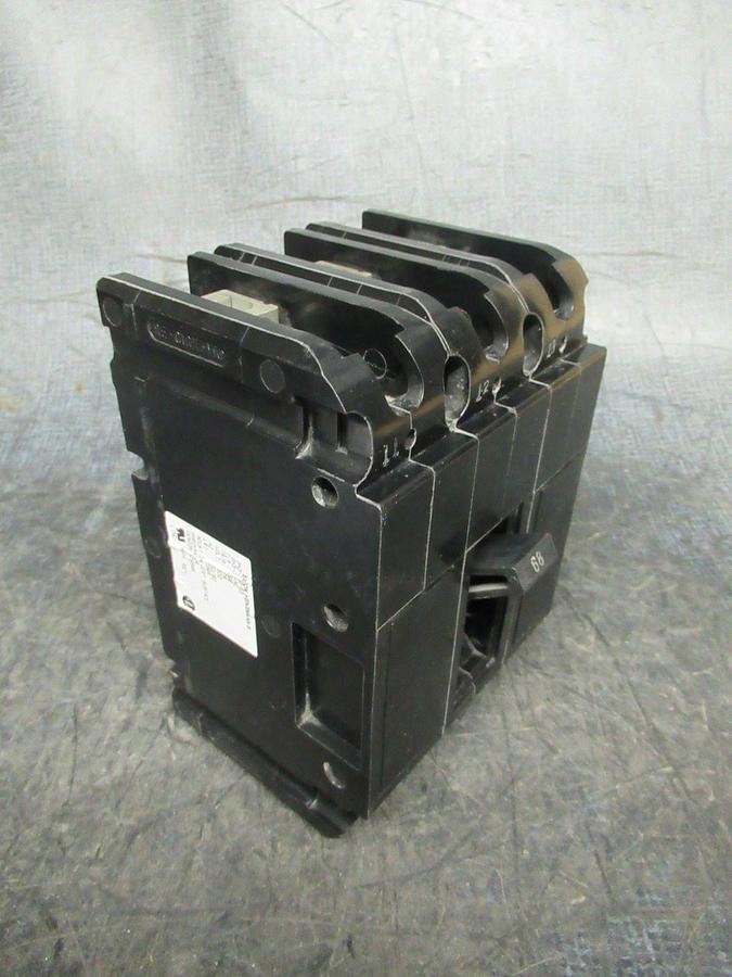 Used 68 AMP GE / HEINEMANN GH3-Z13-53 3 POLE 600VAC W/ LUGS **WARRANTY INCLUDED**