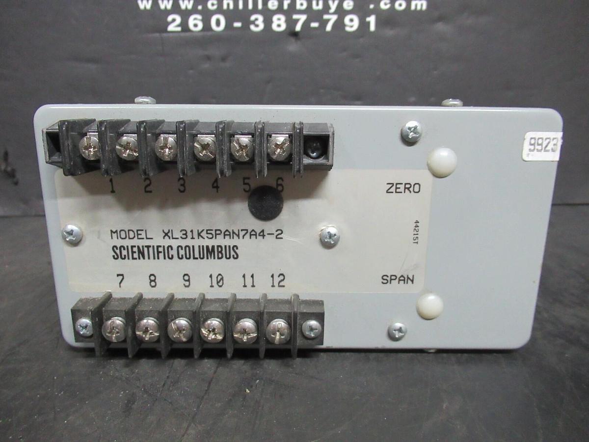 Used SCIENTIFIC COLOMBUS / AMETEK EXELTRONIC WATT TRANSDUCER XL31K5PAN74-2 3-WIRE