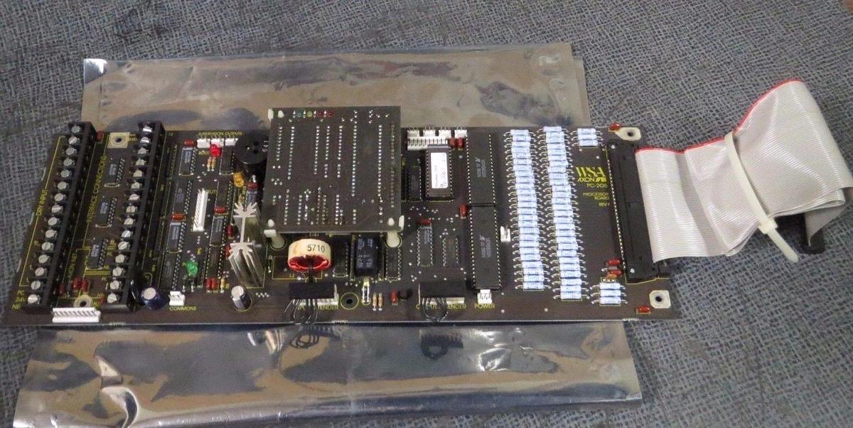 Used WSA AXON DOLBY PROCESSOR CIRCUIT BOARD PC-205 REVISION F # PC-205