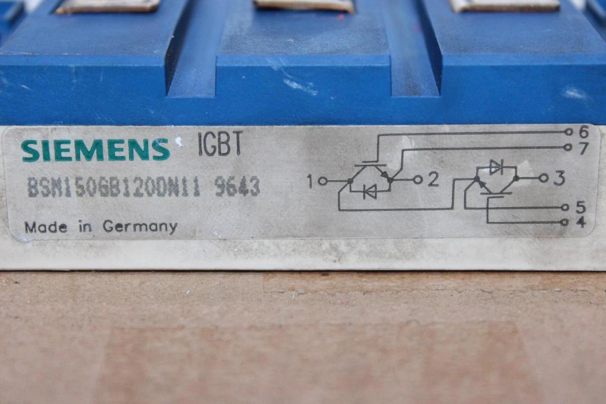 Used SIEMENS IGBT POWER MODULE BSM150GB120DN11-9643 **WARRANTY INCLUDED**
