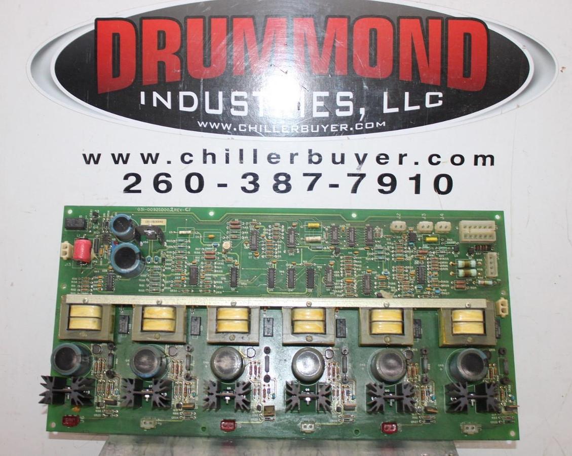 Used YORK CHILLER STARTER CIRCUIT BOARD 031-00925D002 REV. C1 **WARRANTY**