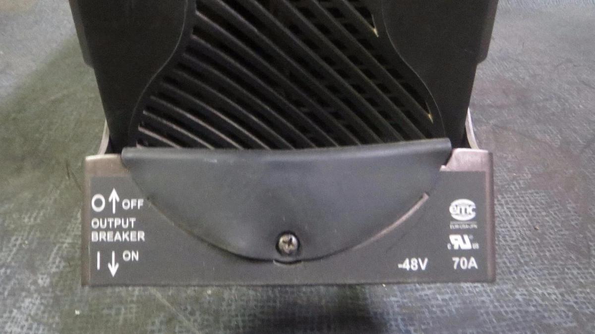 Used EMERSON / POWER CONVERSION RECTIFIER 48V 70 AMP 4000W # 9155100320 # G-48-70