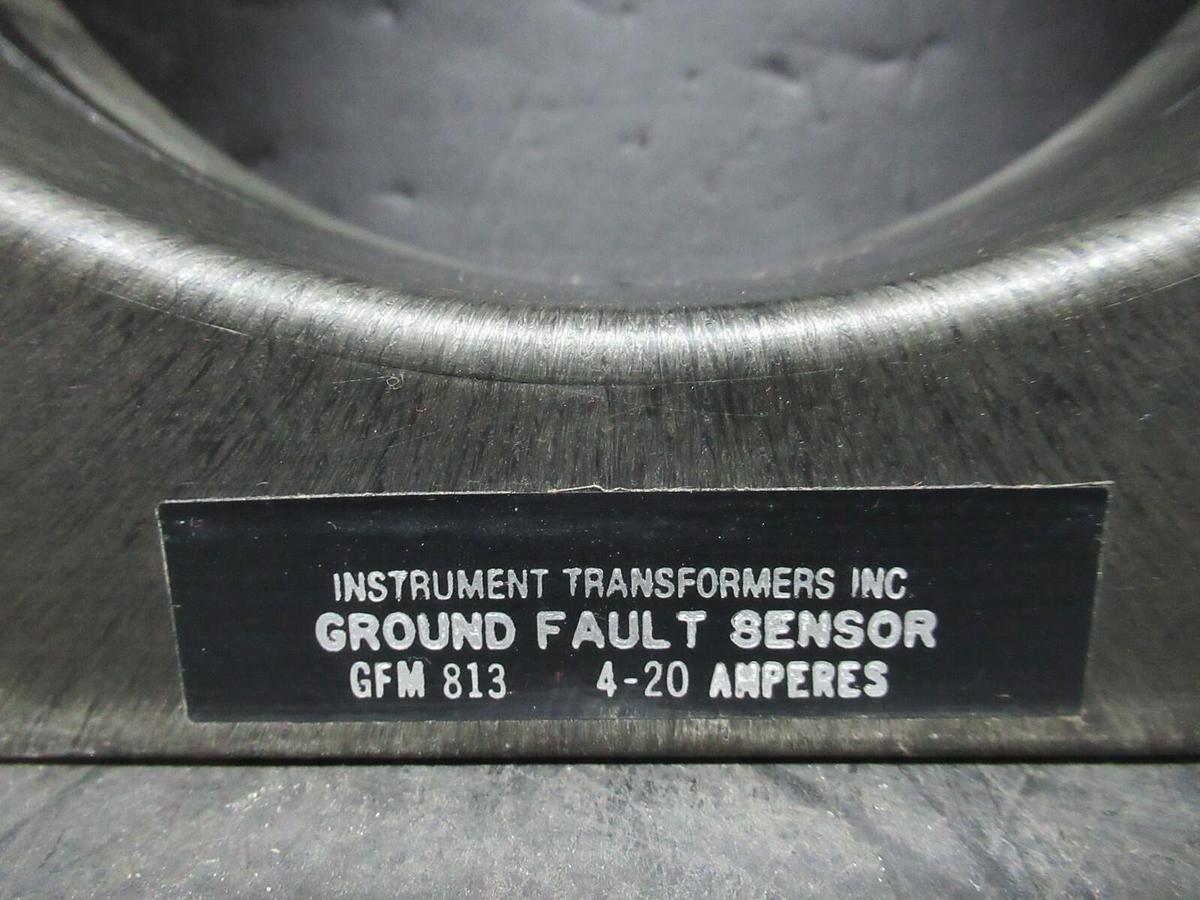 Used EATON CUTTLER HAMMER GROUND FAULT SENSOR GFM-813 4-20 AMP **WARRANTY**