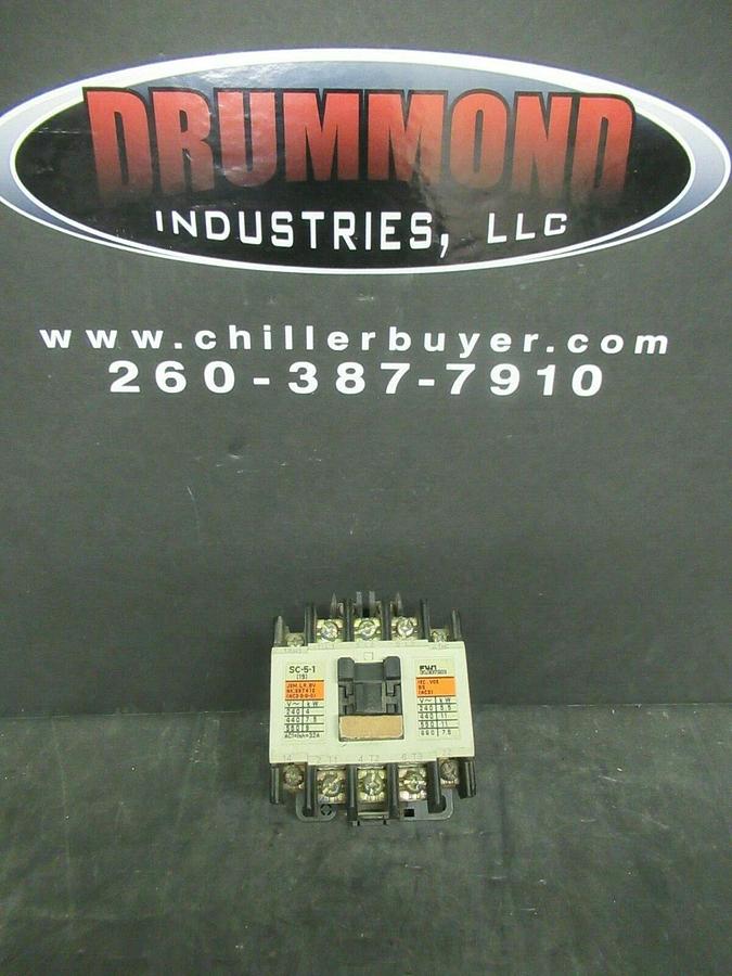 Used FUJI ELECTRIC CONTACTOR 4NC0H0 600 VAC 20 AMP **WARRANTY INCLUDED!**