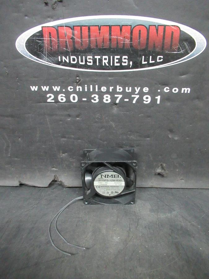 Used NMB AXIAL FAN 3115FS-12W-B30 115 VAC 0.11 AMP 50/60 HZ SINGLE PHASE *WARRANTY*