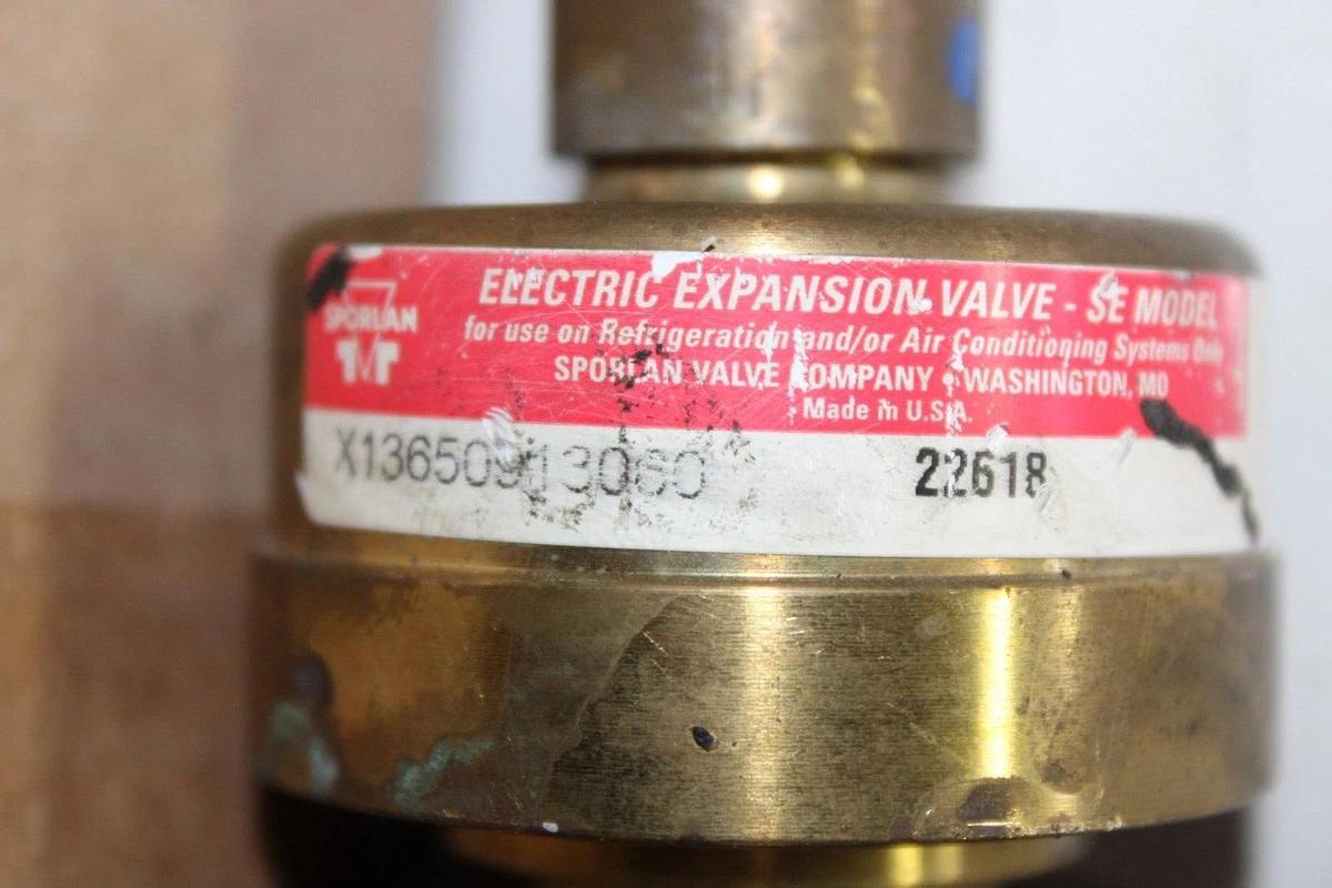Used SPORLAN ELECTRIC EXPANSION VALVE X13650913060 SE MODEL **WARRANTY**
