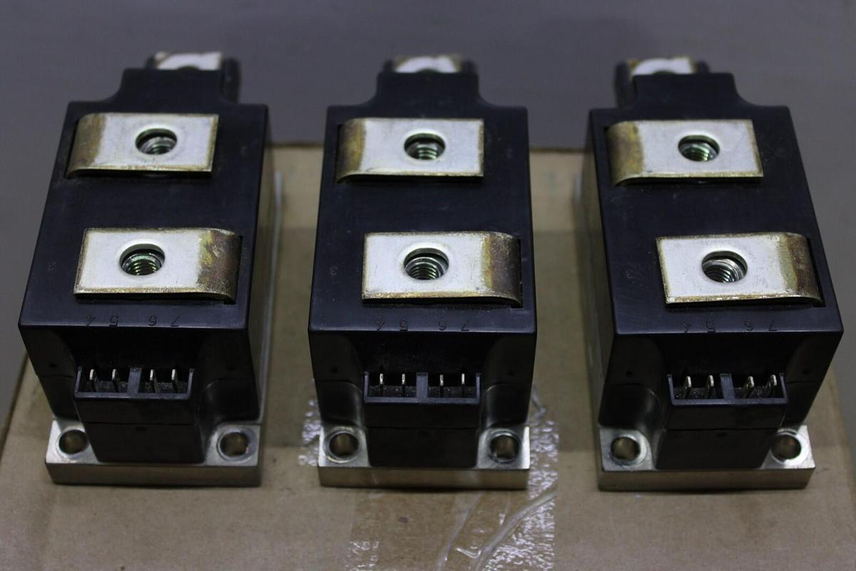 Used LOT OF 3 EUPEC POWERBLOCK IGBT POWER MODULE TD250N16KOF-16U2 *WARRANTY*