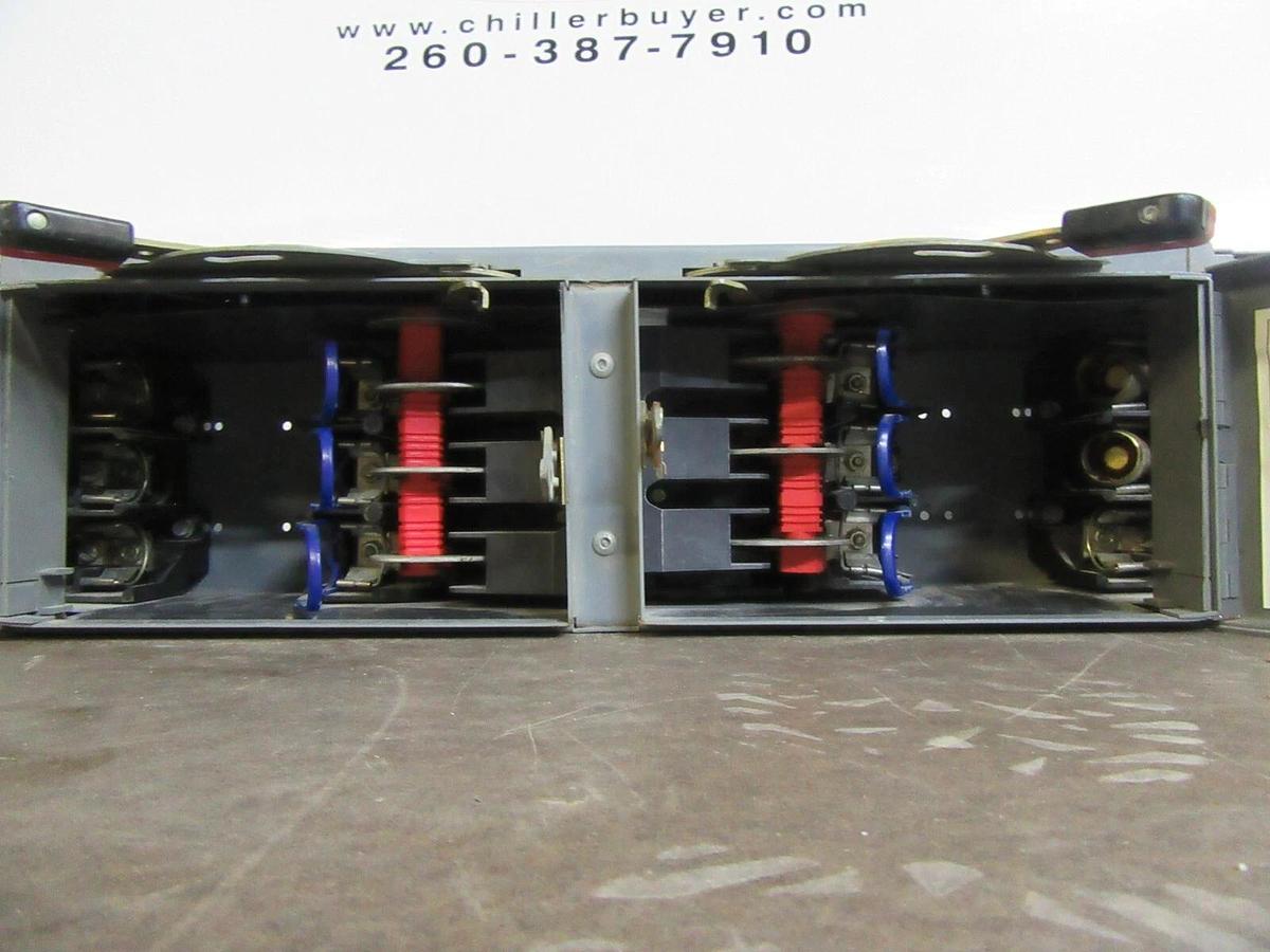 Used SQUARE D QMB SAFETY DISCONNECT SWITCH QMB362T 60 AMP 600 VAC 3-POLE 50 HP