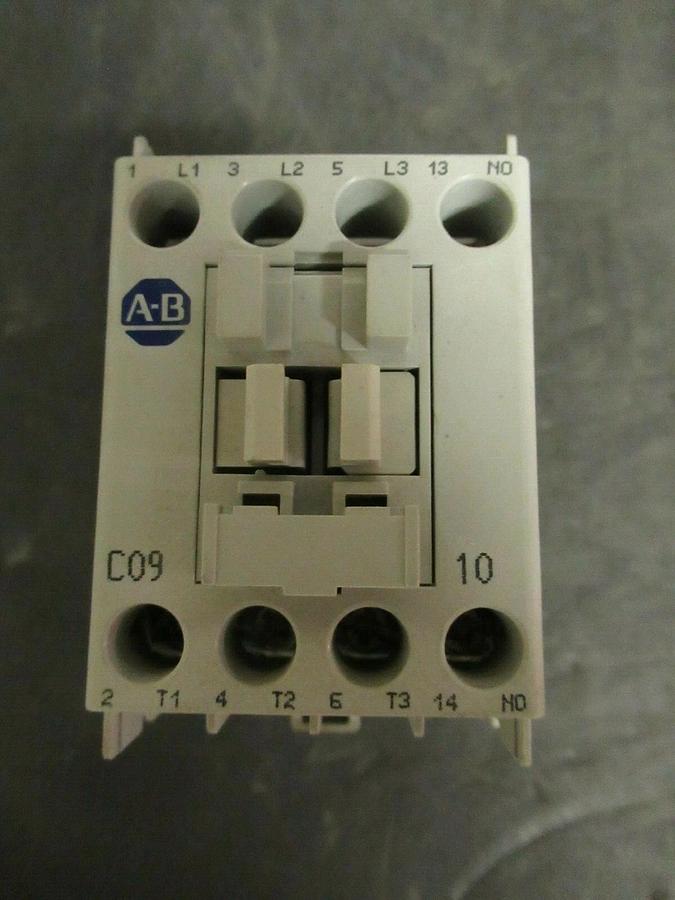 Used ALLEN BRADLEY CONTACTOR 100-C09*10 SER. A 25 AMP 600 VAC **WARRANTY INCLUDED**