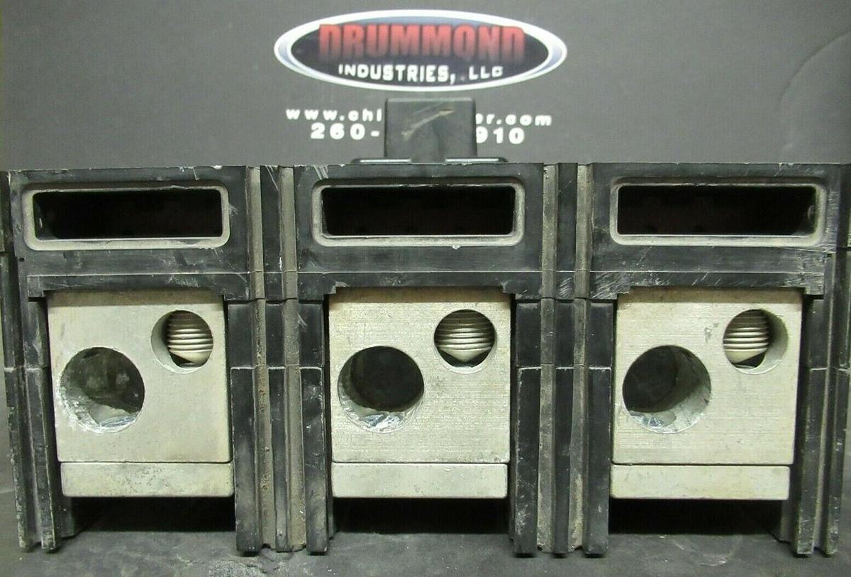Used CUTLER HAMMER CIRCUIT BREAKER LS36F600E 400 AMP 600 VAC 3-POLE LSE