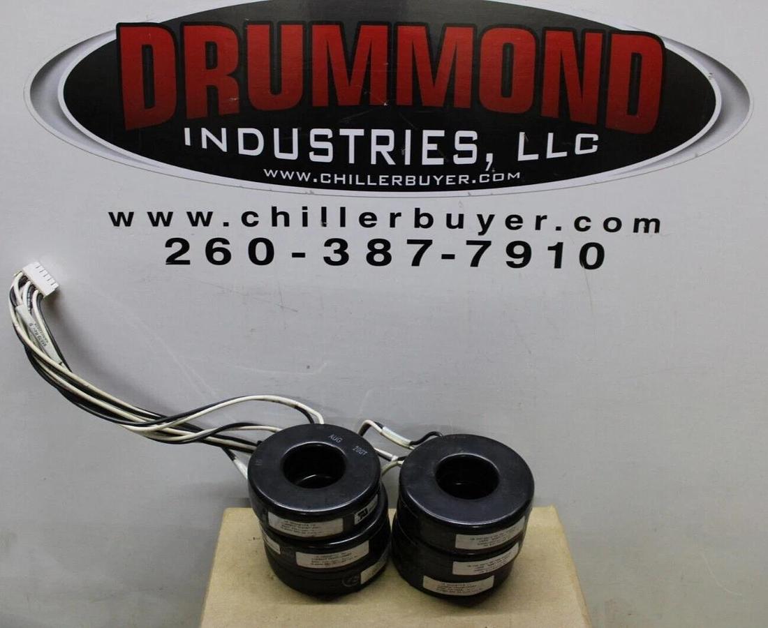 Used LOT OF 6 CR MAGNETICS CURRENT TRANSFORMER 5000T CR5RL-5000T 600 VOLT 50-400 HZ