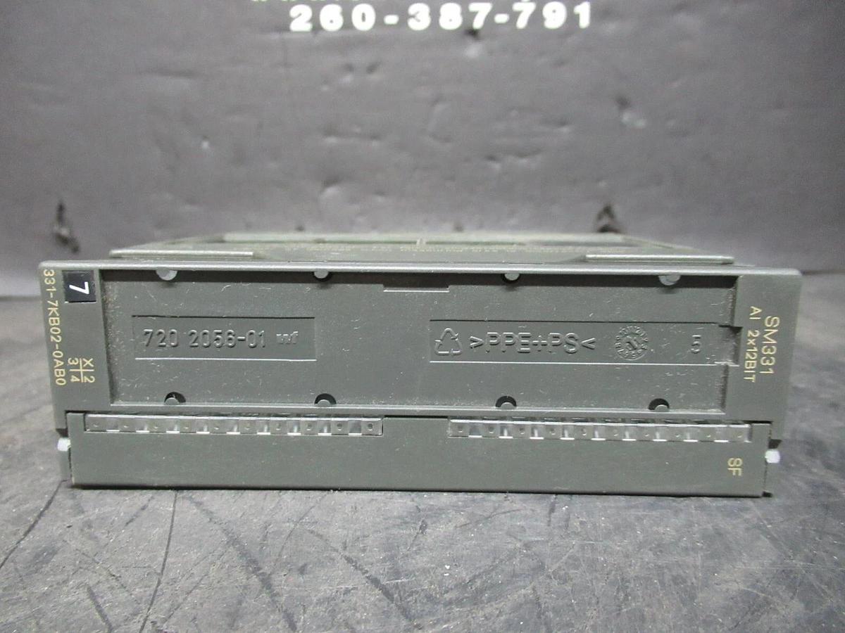 Used SIEMENS SIMATIC S7 EXPANSION MODULE 6ES7-331-7KB02-0AB0 **WARRANTY**