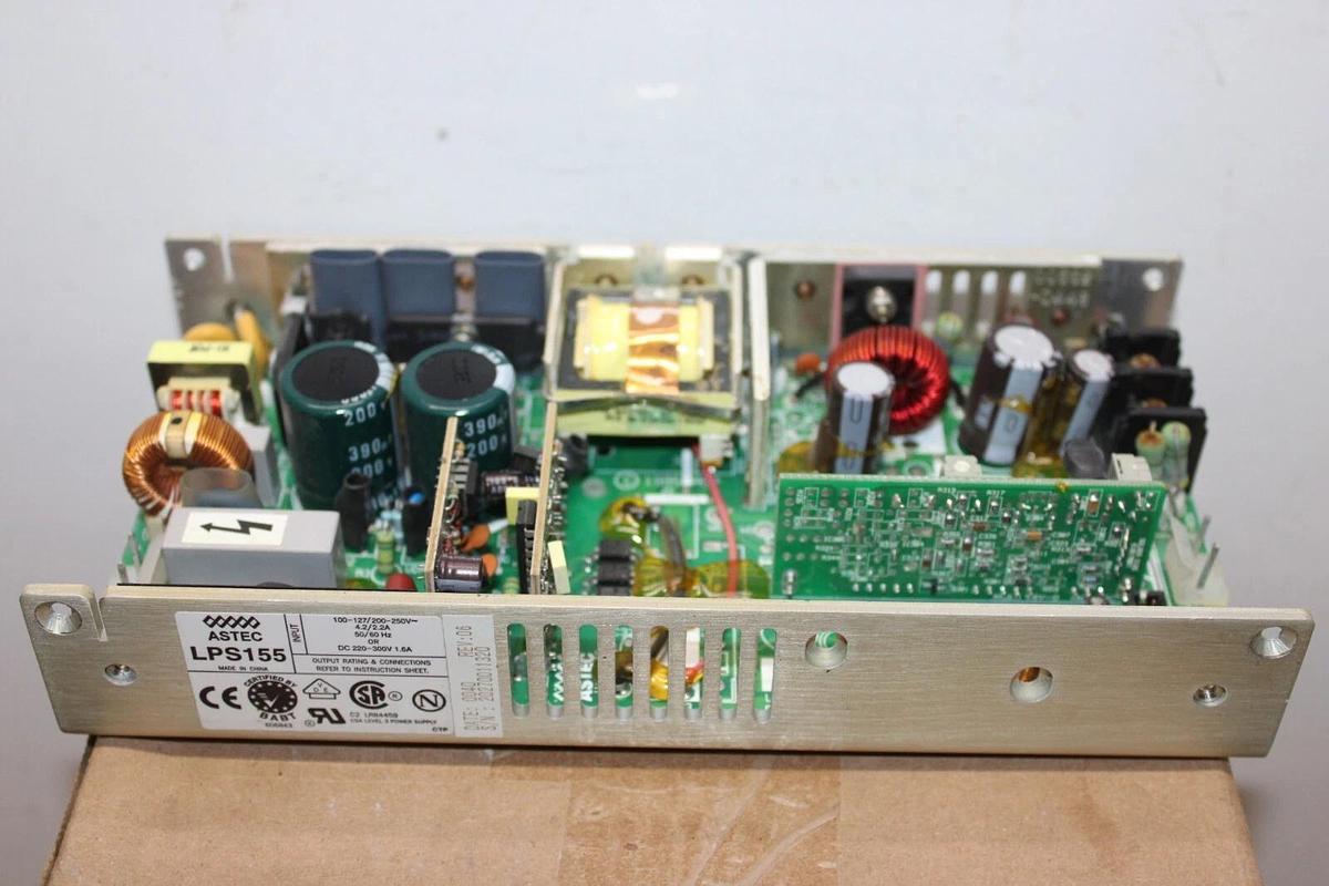 Used ASTEC POWER SUPPLY LPS155 240 VAC @ 4.2 AMP **WARRANTY INCLUDED**