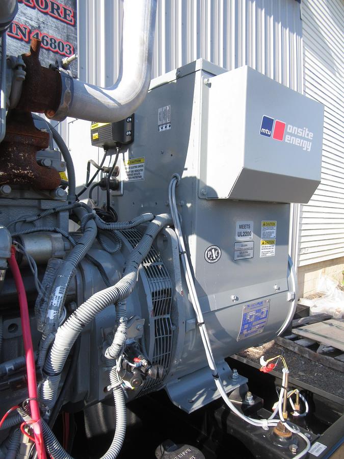 Used 50 KW DIESEL GENERATOR MTU 120/240 V JOHN DEERE 315 HRS VIDEO WE SHIP