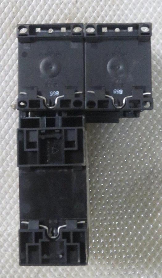 Used SIEMENS SIRIUS MOTOR START SET 1.4-2 AMP # 3RV1011-1BA15 W/ 3RT1016-1BB42 X 2