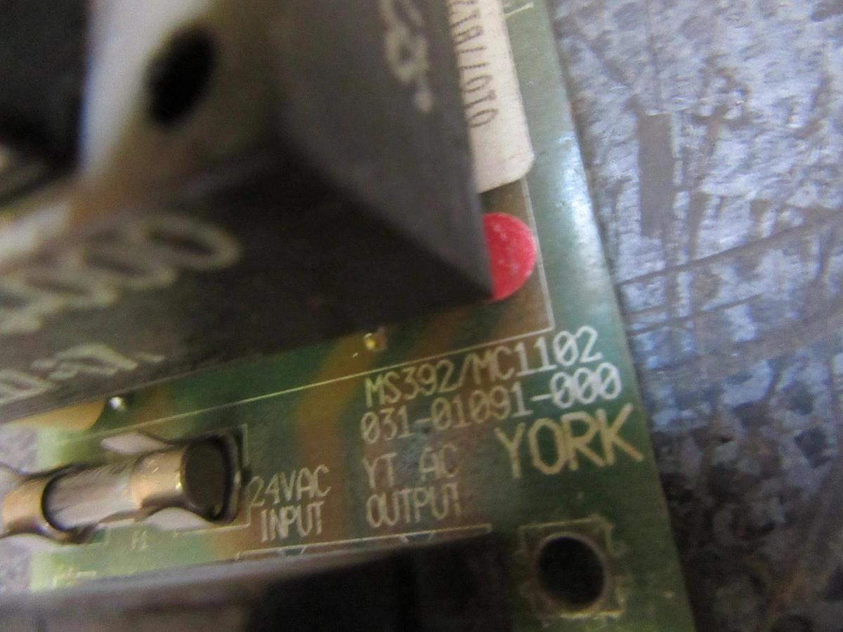 Used YORK CHILLER HVAC POWER SUPPLY 031-01091-000 MS392 MC1102 YORKTALK 025-29656-000