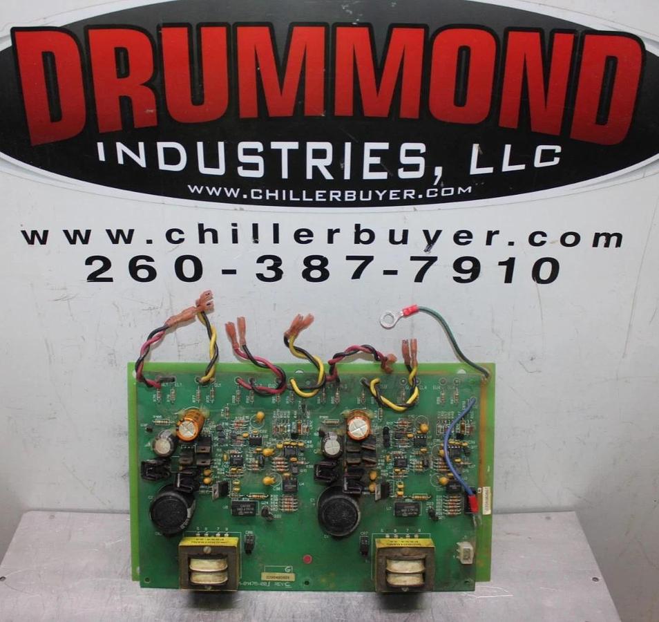 Used YORK RECIFIER CIRCUIT BOARD 031-01476-001 REV. C W/ 031-01627 BLANK BOARD