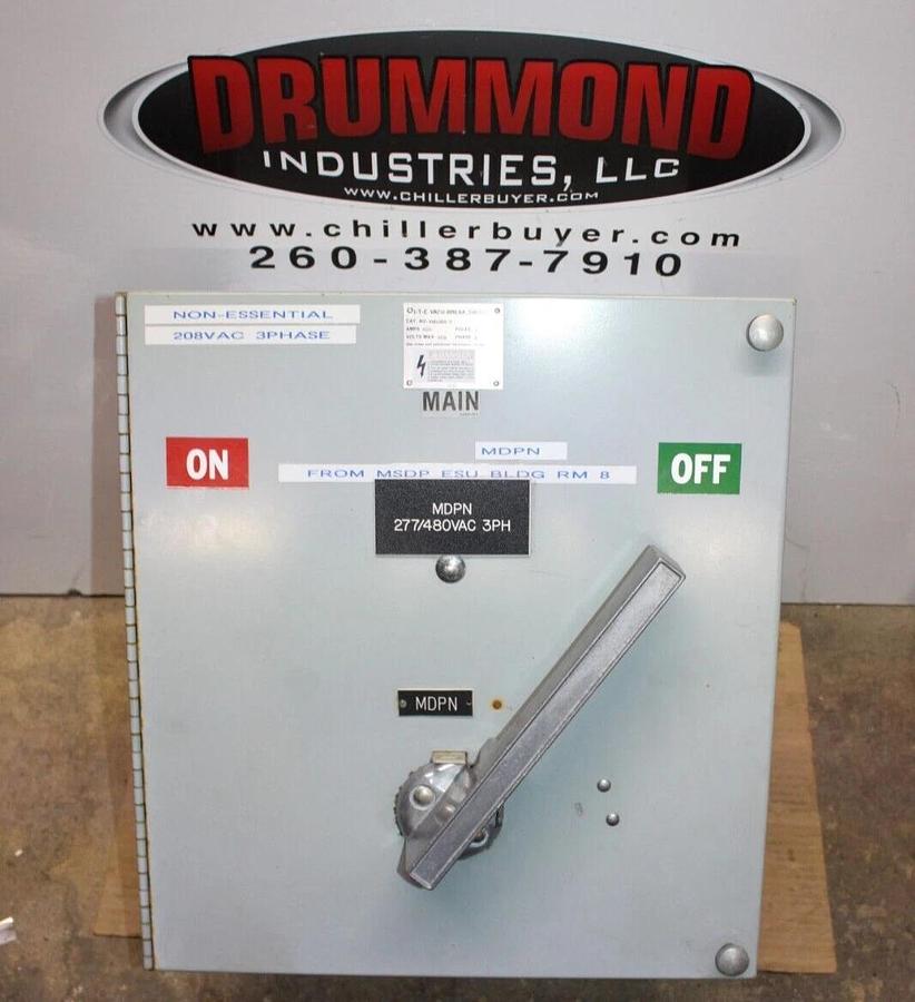 Used ITE VACU-BREAK PANELBOARD DISCONNECT SWITCH VMS365B 400 AMP 600 VAC 3-PHASE