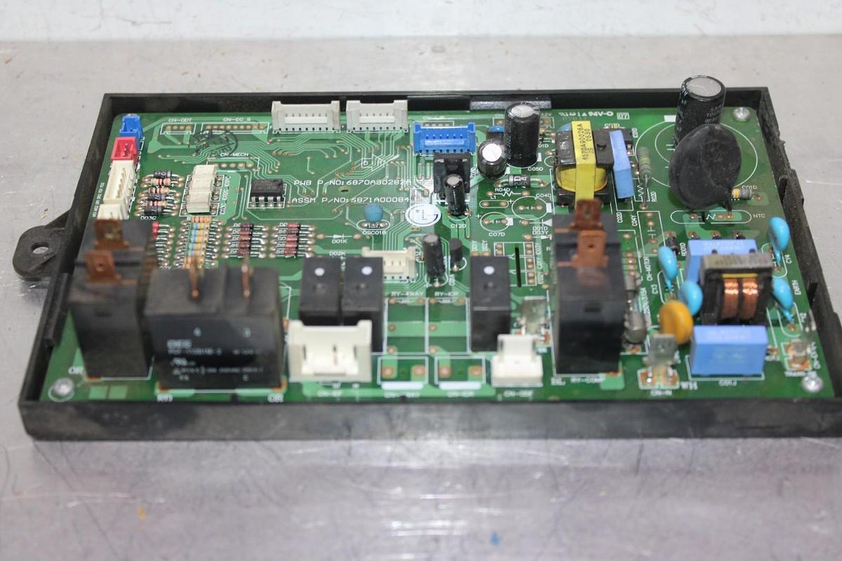 Used LG AIR CONDITIONING UNIT CONTROL BOARD 6870A90282A 6871A00084K