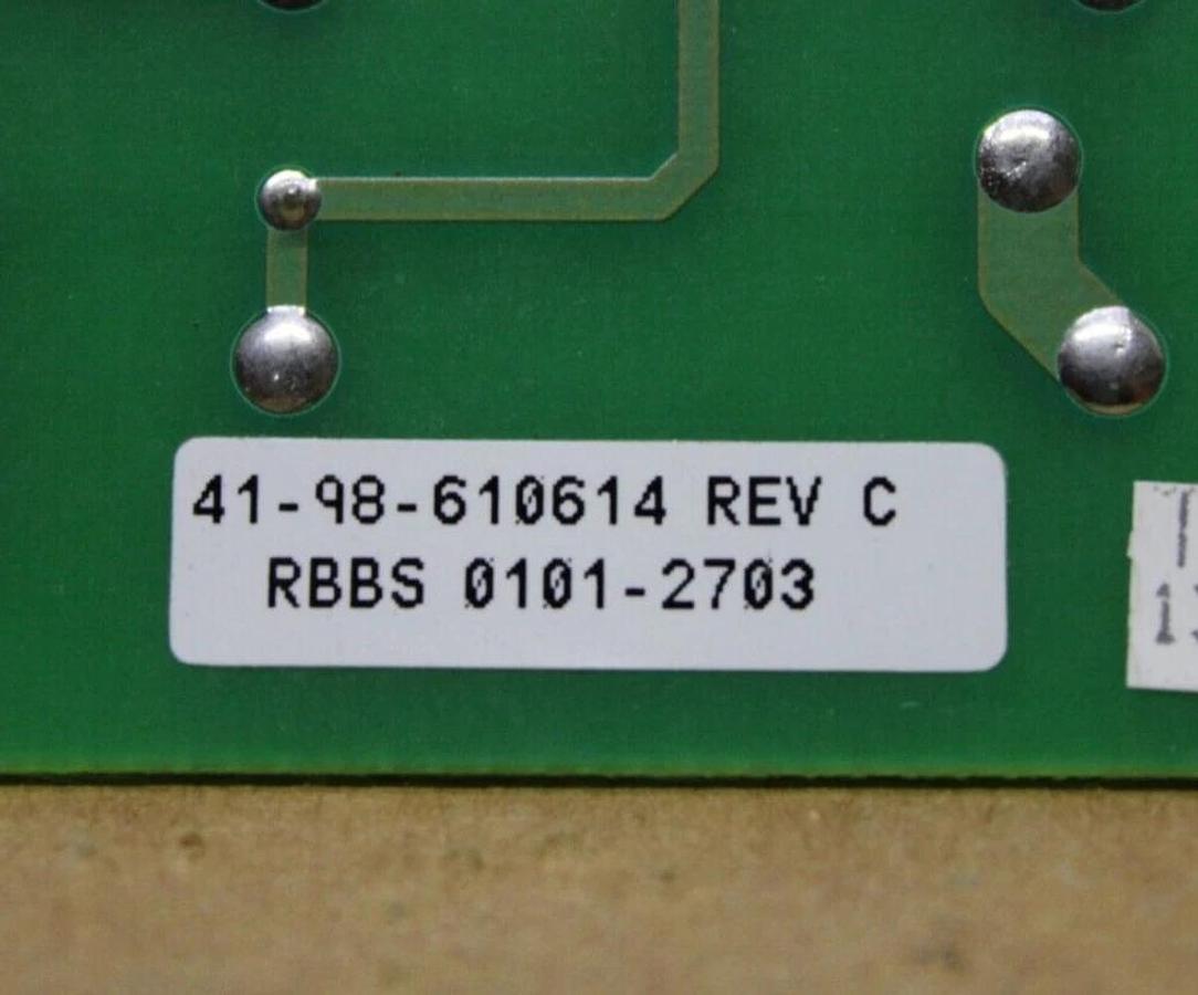 Used CYBEREX ADD-ON CIRCUIT BOARD 41-98-610614 REV. C **WARRANTY INCLUDED**