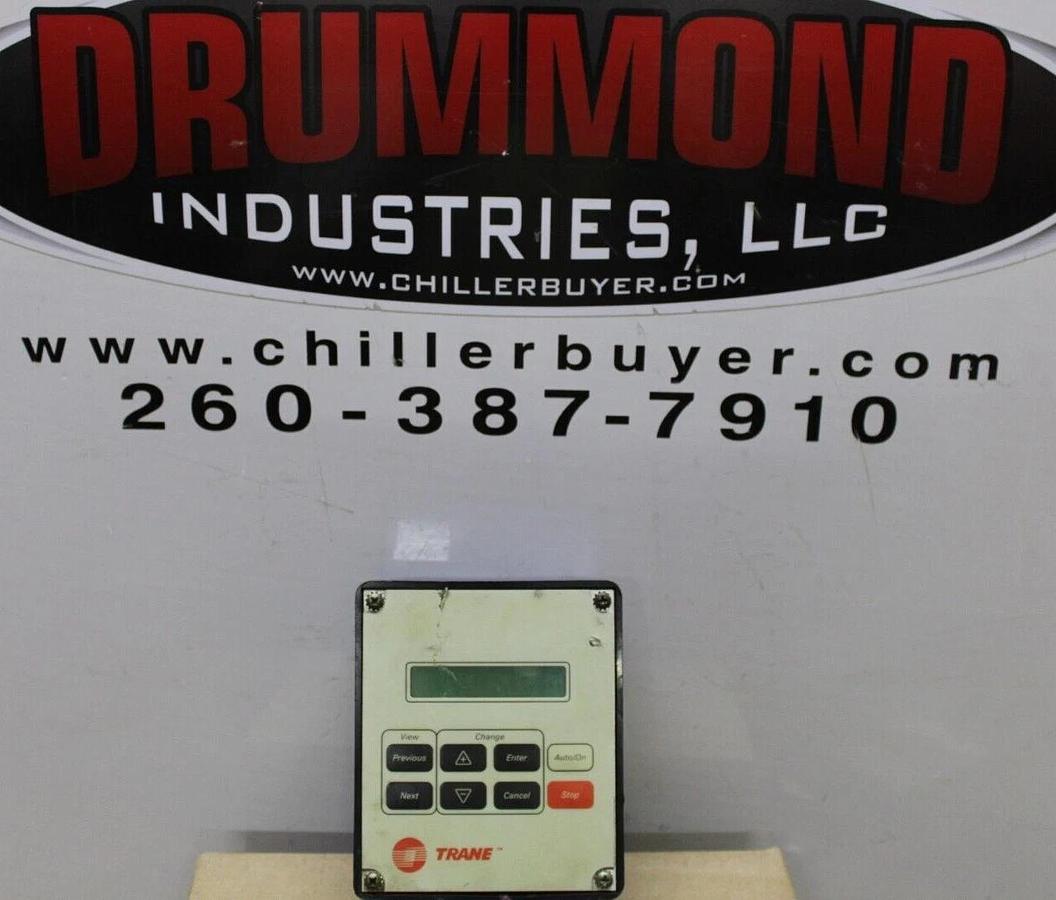 Used TRANE HMI CHILLER PURGE KEYPAD X13650465 6200-0052-04 6400-0854-03 REV. E