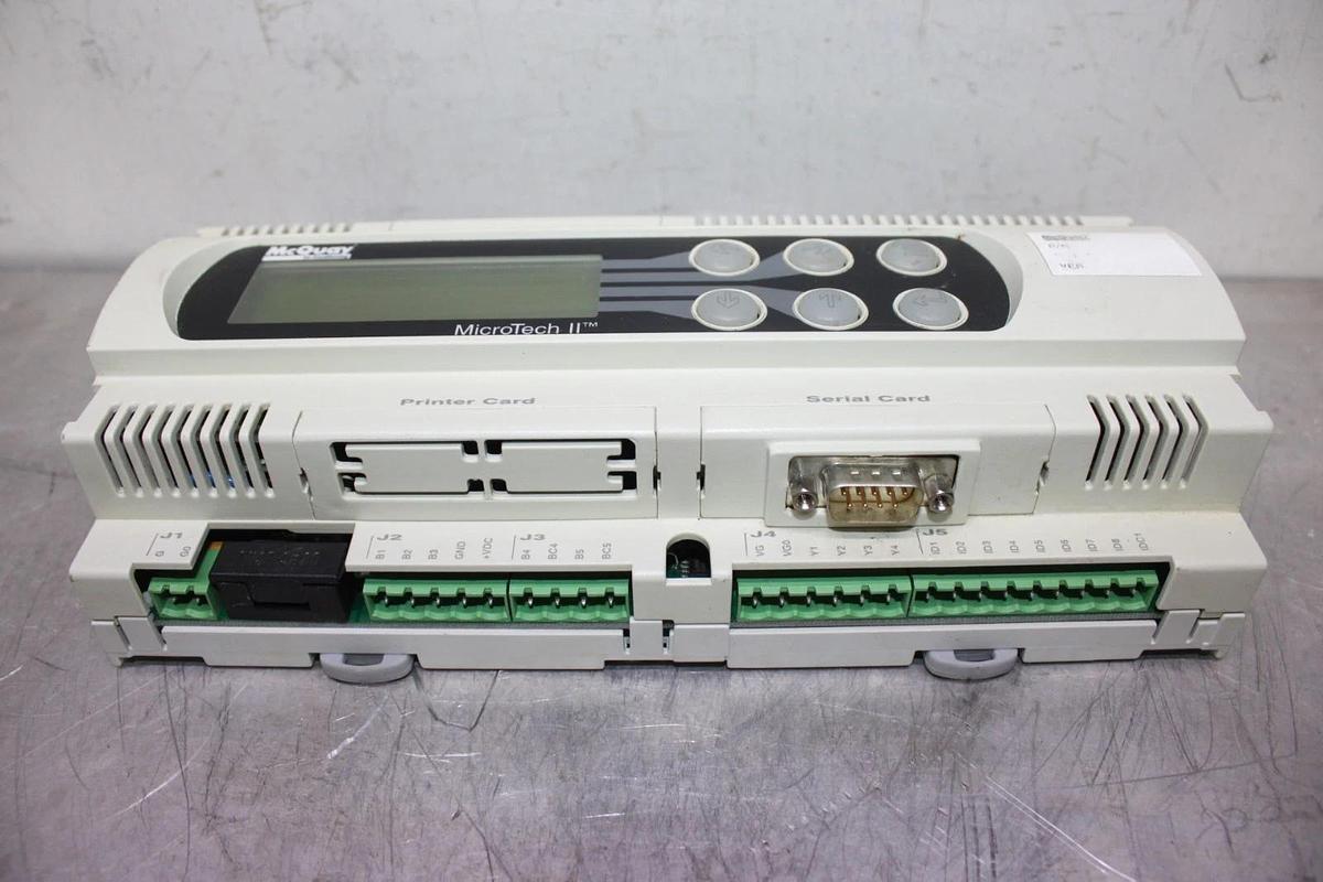 Used MCQUAY CAREL MICROTECH II CHILLER CONTROL INTERFACE PCO2MQ0BS0 REV. 1.410