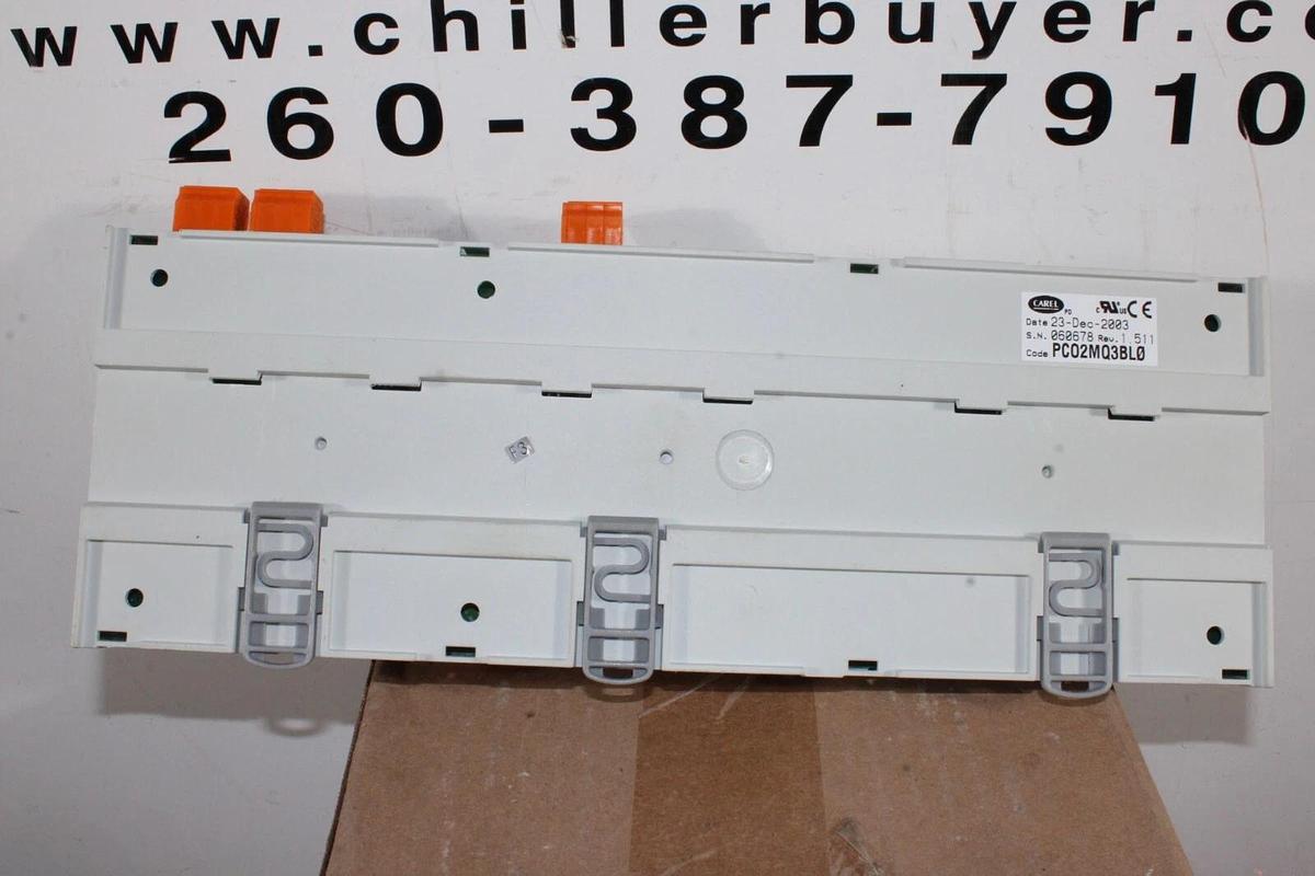 Used MCQUAY CAREL MICROTECH II CHILLER CONTROL MODULE PCO2MQ3BL0 REV. 1.511