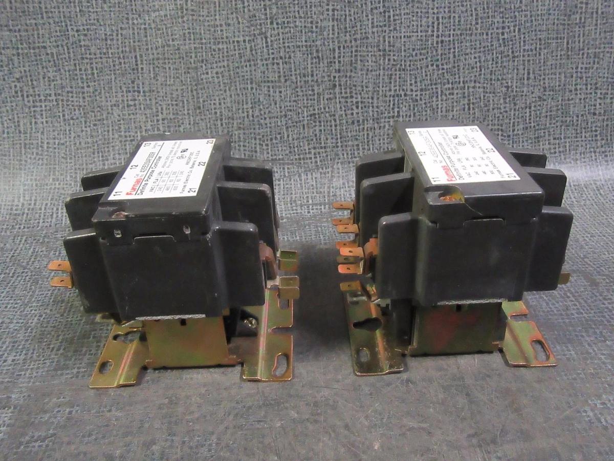 Used (1) FURNAS CONTACTOR 42EE35AF305R 60 AMP 600V 3 PHASE 110-120V COIL HN53HF120C