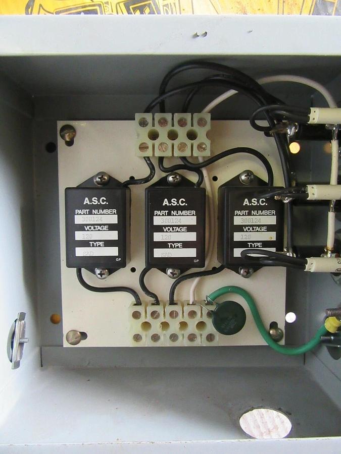Used ATLANTIC TRANSIENT VOLTAGE SURGE SUPRESSOR 12002 208V 60 HZ 3-PHASE *WARRANTY*