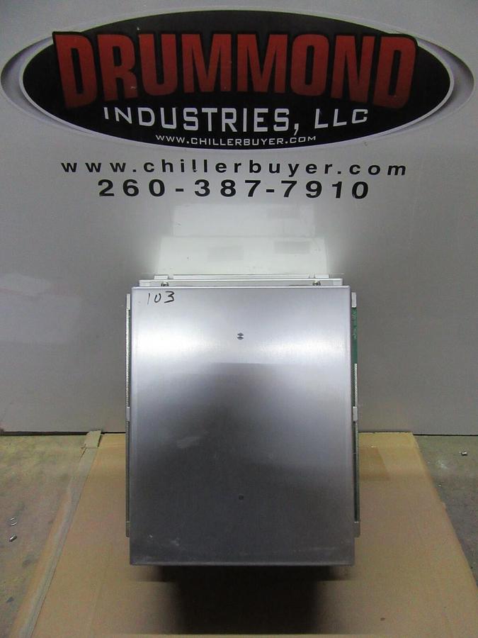 Used TRANE CHILLER CONTROL MODULE X13650361-01 REV. E W/ X13650361-01 REV. F
