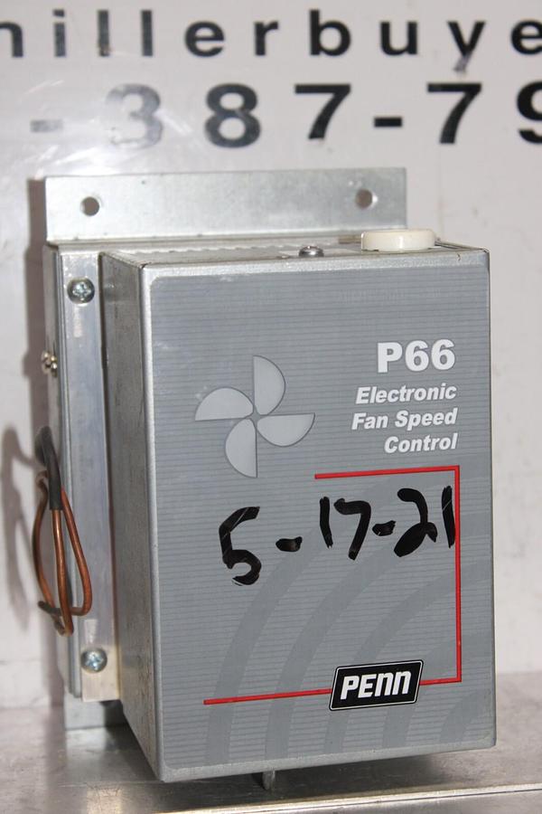Used JOHNSON CONTROLS P66 ELECTRONIC FAN SPEED CONTROL **WARRANTY INCLUDED**