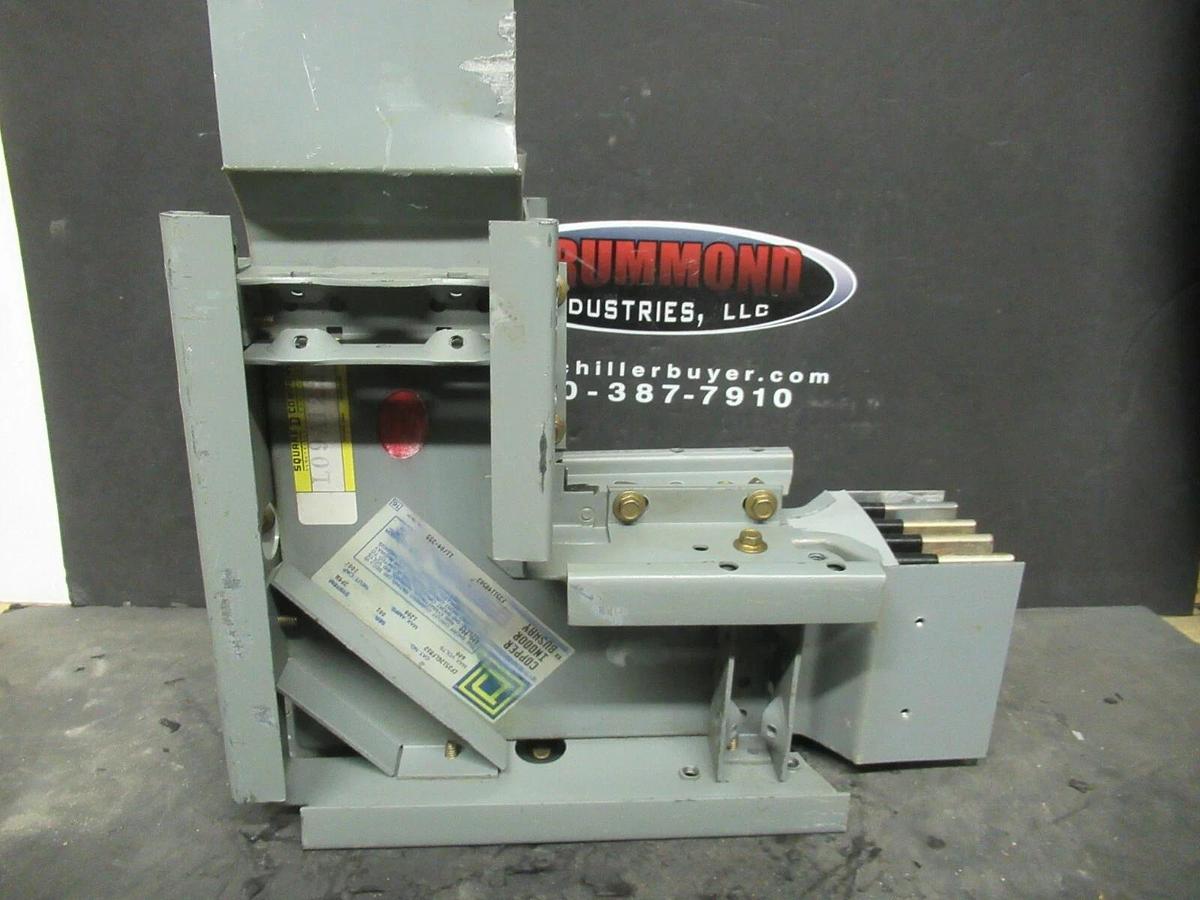 Used 1200 AMP SQUARE D CF2512GLFM12 3 PH 4 W 600 V BUSWAY ELBOW CORNER COPPER I-LINE