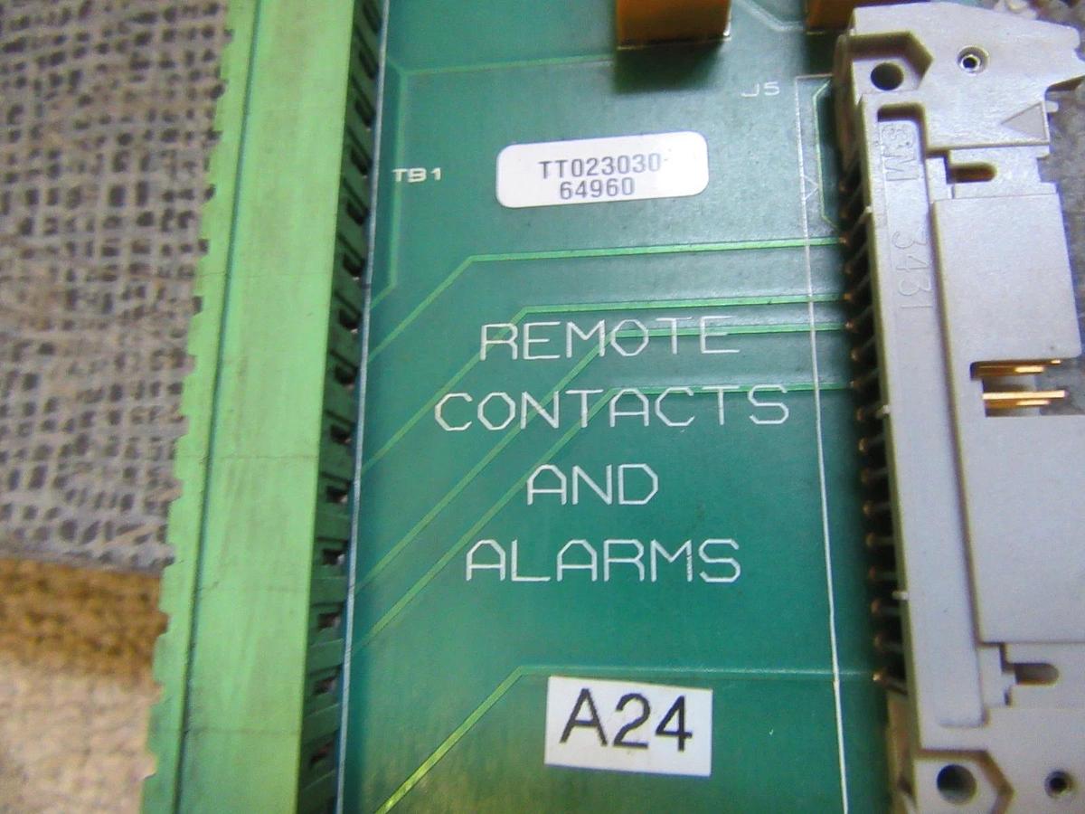 Used INTERNATIONAL POWERS REMOTE AND ALARMS INTERFACE BOARD 941-012-D004-1 *WARRANTY*