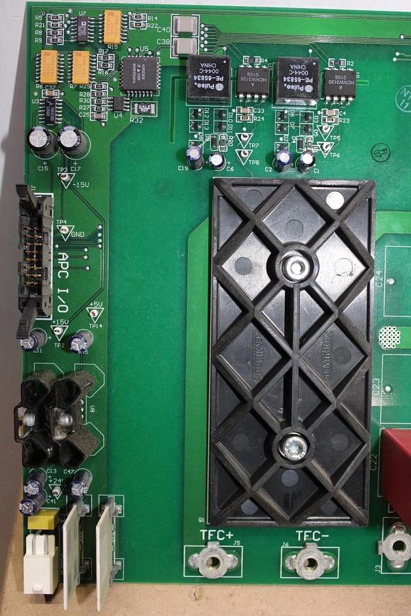 Used ACTIVE POWER FIELD COIL DRIVER CIRCUIT BOARD 30187_00 30186 RE. B W/ SKIIP-84-EC