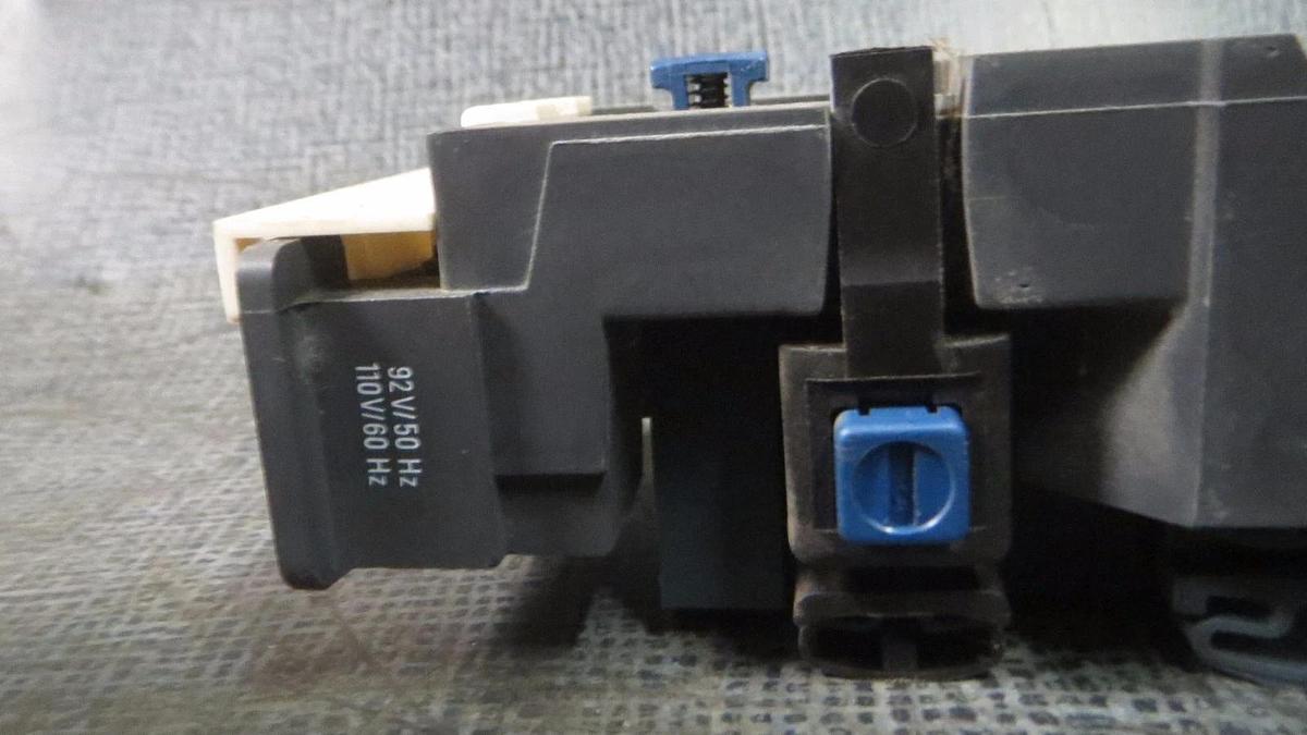 Used TELEMECANIQUE SQUARE D CONTACTOR 175 AMP 600V 3 PHASE 110V COIL MODEL: LC1 F115