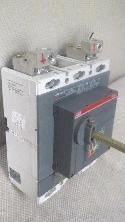 ABB S6N BREAKER 600 AMP 600 VAC 500 VDC 2 POLE WITH 600 AMP TRIP **WARRANTY!**