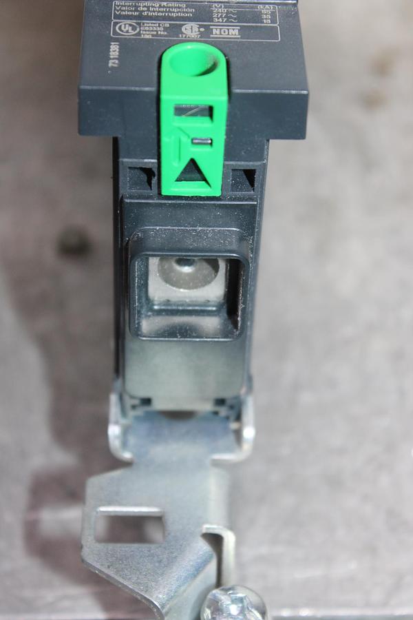 Used SQUARE D POWERPACT I-LINE CIRCUIT BREAKER BGA160301 30 AMP 277 VAC A-POLE