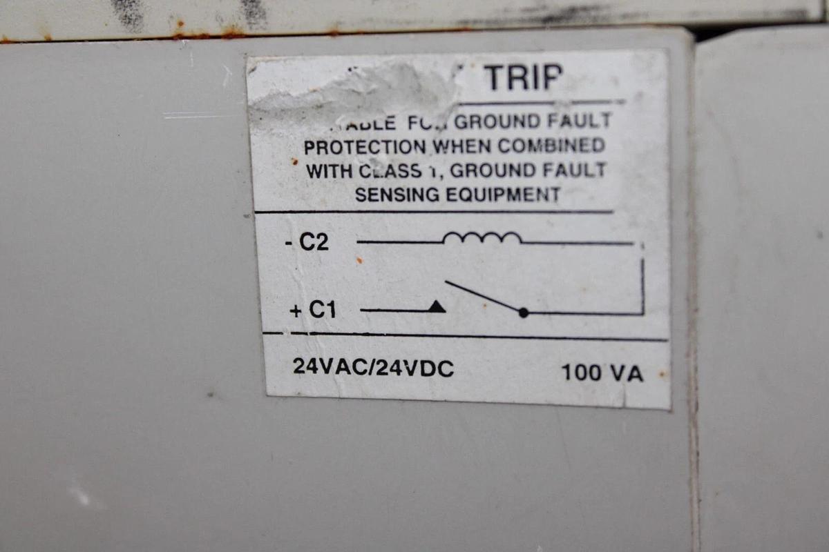 Used ABB CIRCUIT BREAKER SACE S7 S7H 1000 AMP 3-POLE 600 VAC W/ AUX SWITCH & SHUNT