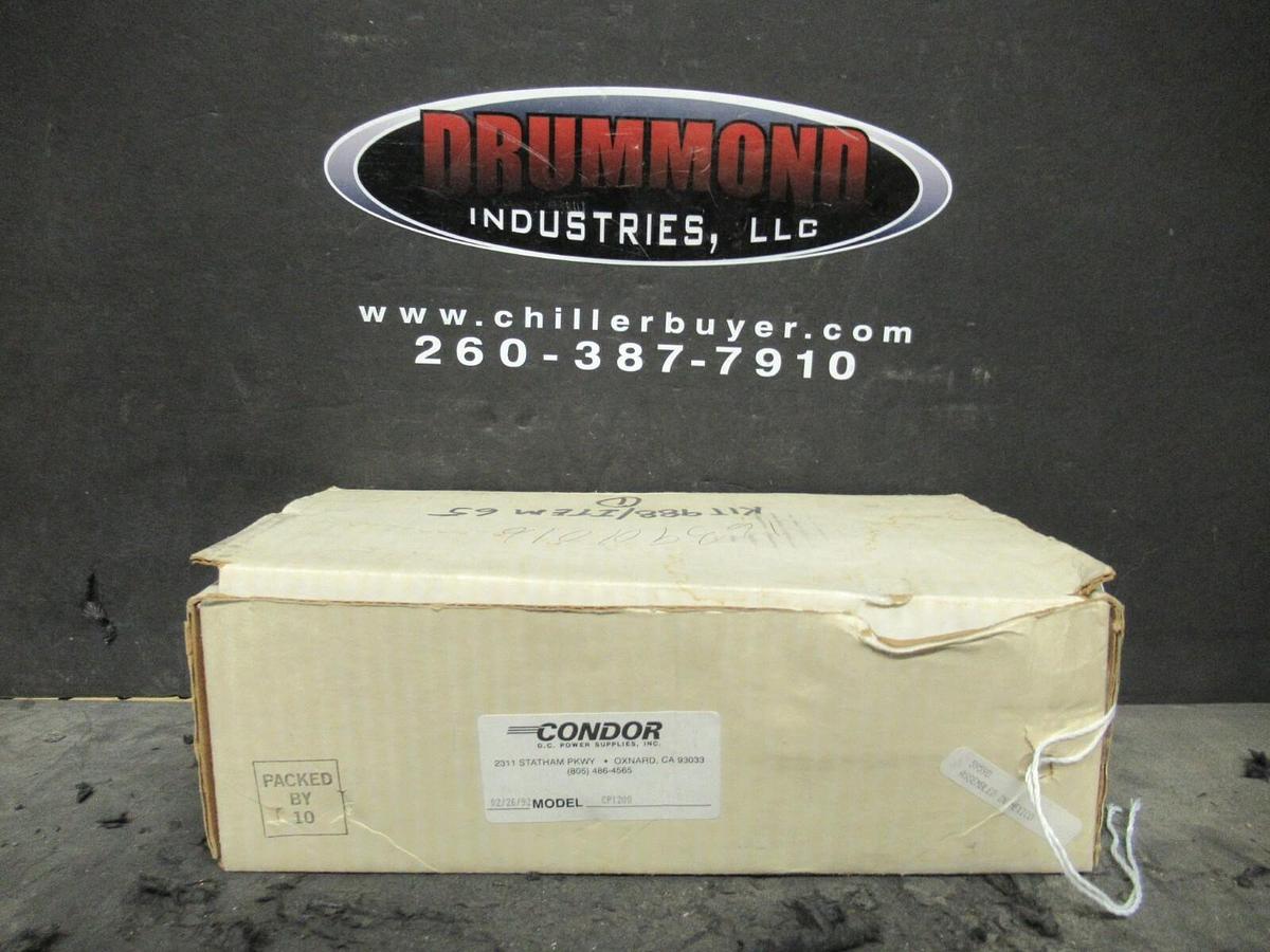 NEW SURPLUS CONDOR CP1200 DC POWER SUPPLY 120/240 VAC TO 21.5 VDC @ 6 AMPS