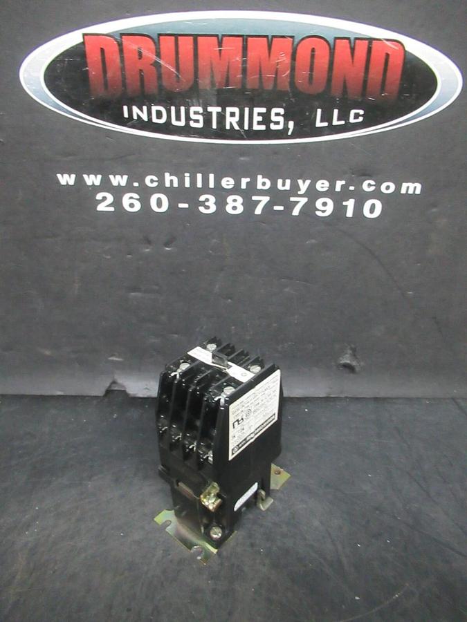 Used WESTINGHOUSE INDUSTRIAL CONTROL RELAY BF06F MODEL E 6-NC 60 AMP 120 VAC