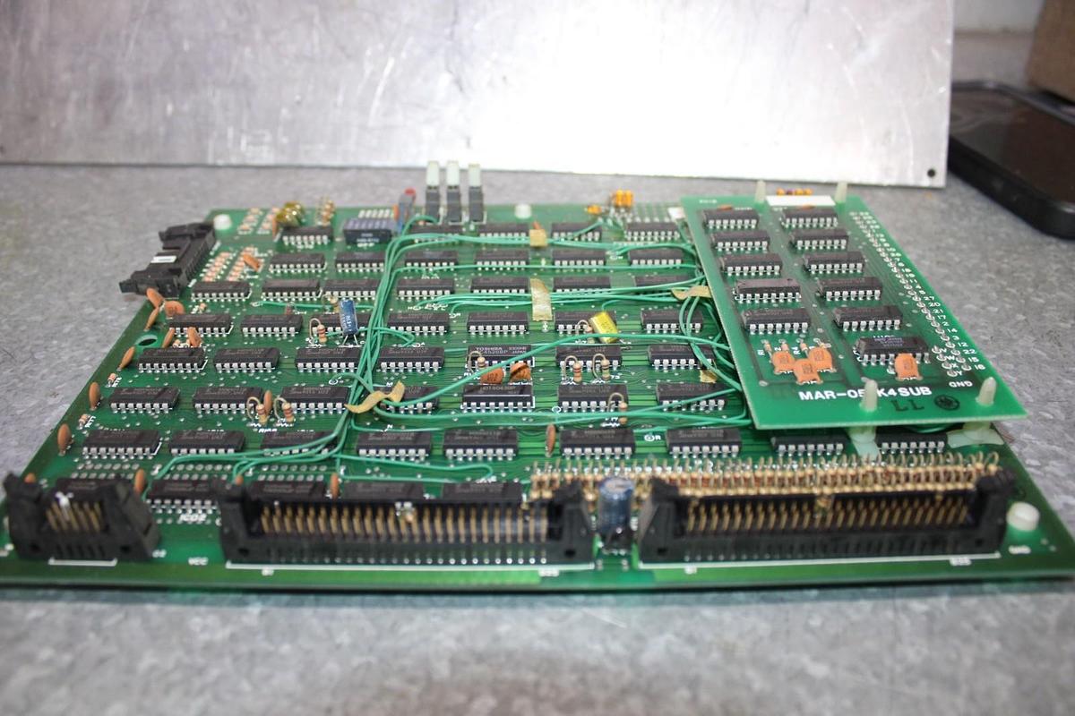 Used MEC EUROTHERM STACKED CIRCUIT BOARD 1494131NG MAR-05-K4 MAR-05-K4SUB
