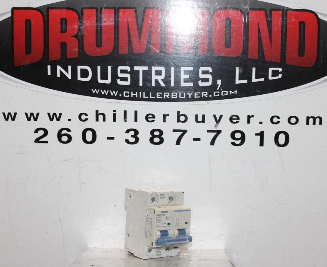 Used NADER CIRCUIT BREAKER NDM1-125 125 AMP 2-POLE 415 VAC GB14048.2 *WARRANTY*