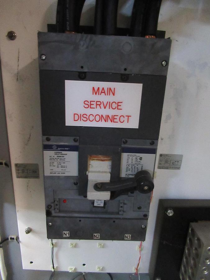 Used 800 AMP 480 V ZENITH AUTOMATIC TRANSFER SWITCH ZTG5A80ES-7 GE EPM 3000P GFI SUITABLE FOR SERVICE ENTRY